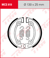 Honda CR 125 R, Bj. 79-81, JE01, Bremsbeläge hinten,...