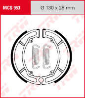 Yamaha DT 175, Bj. 76-77, 1G1, Bremsbeläge vorne,...